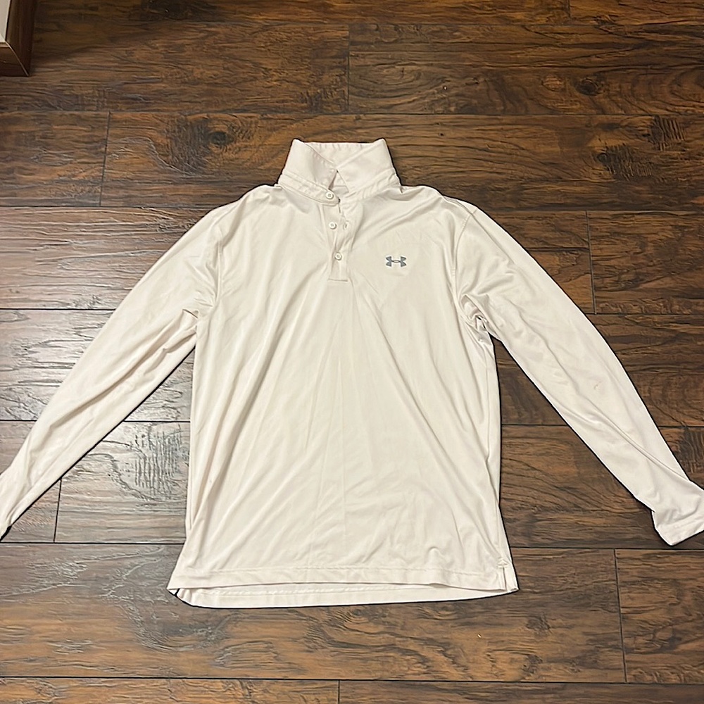 White Under Armour Heat Gear